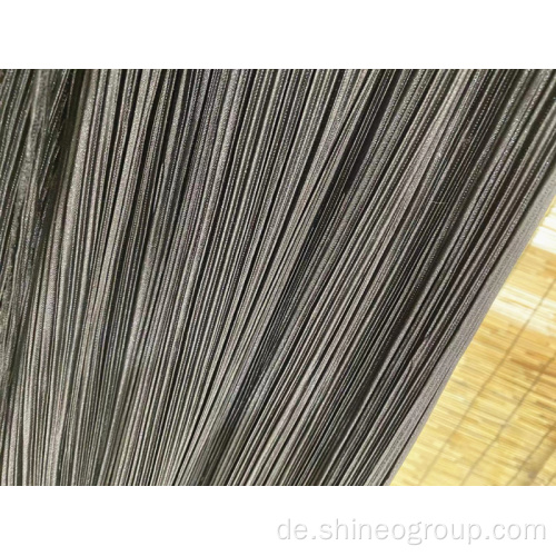 Gestrickte Streifen Polyester Metallic Lurex Hose